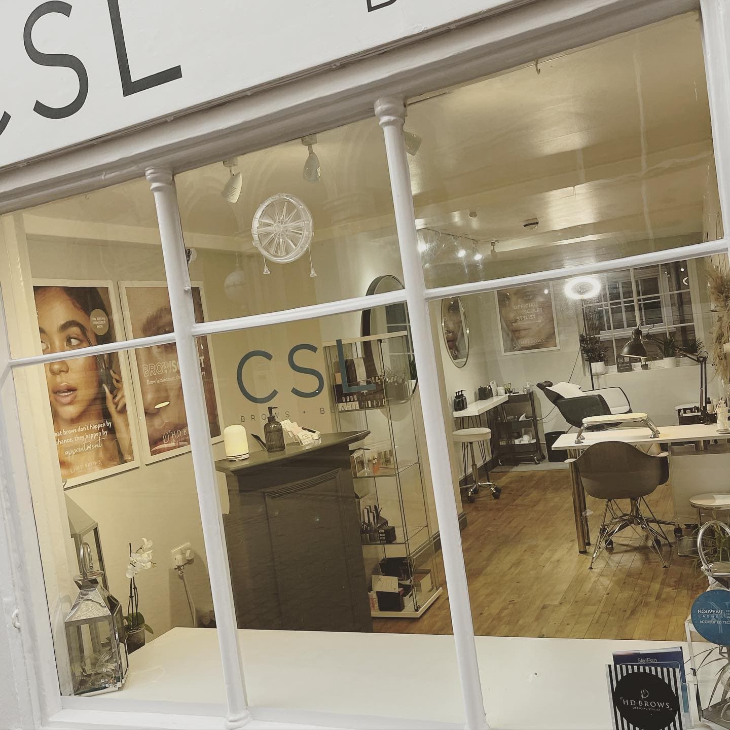 CSL Brows Beauty Salon Cambridge